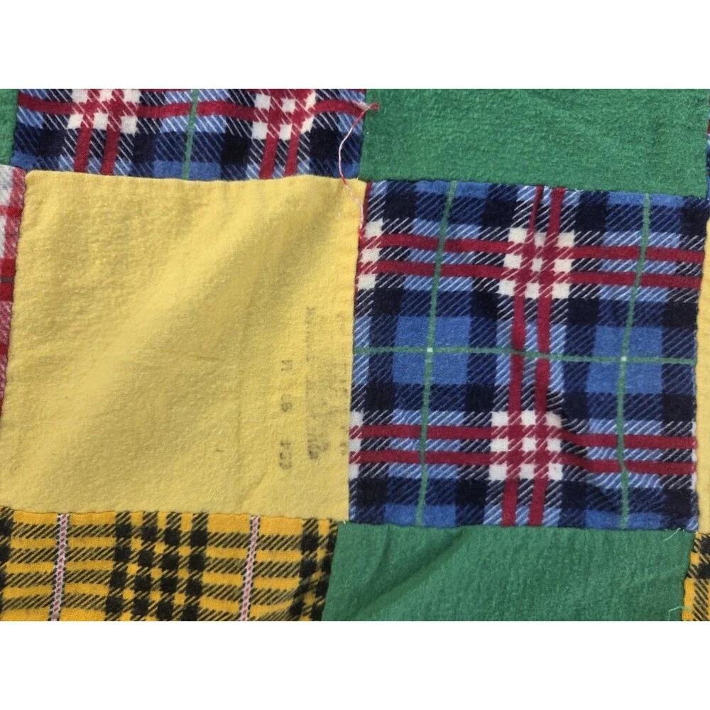 Patch HandquiltedTop 68x79 Inches With Flaws